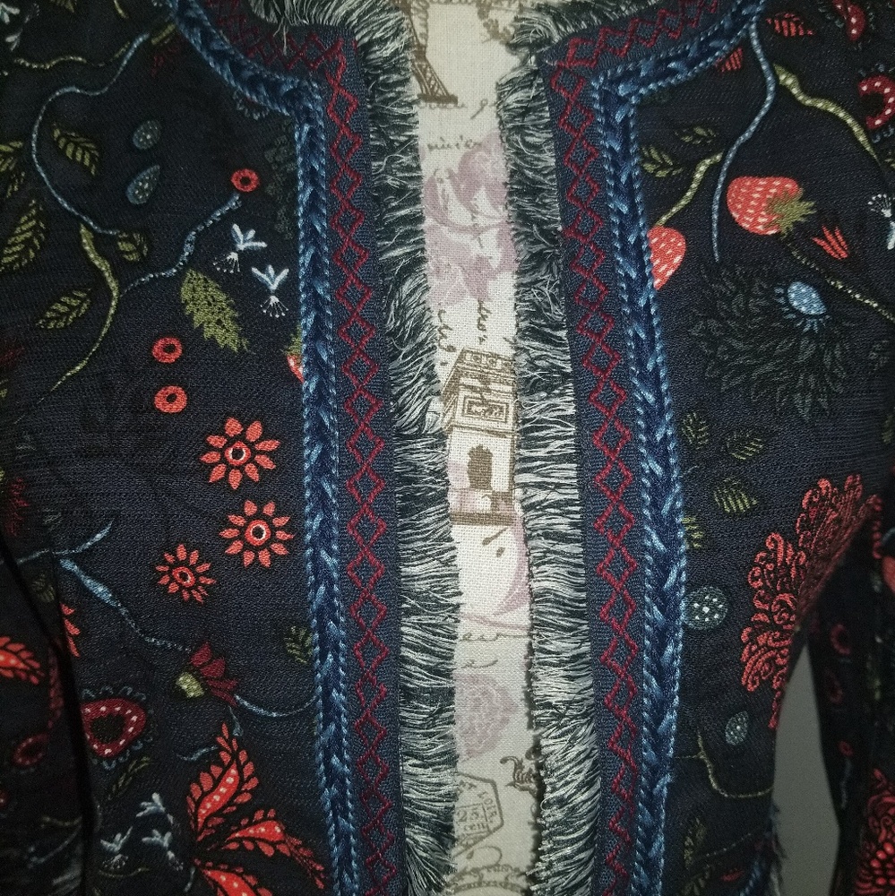 Embroidery Blazer